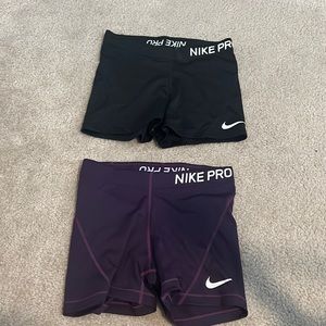 Nike pro 2” medium shorts. Gently worn.